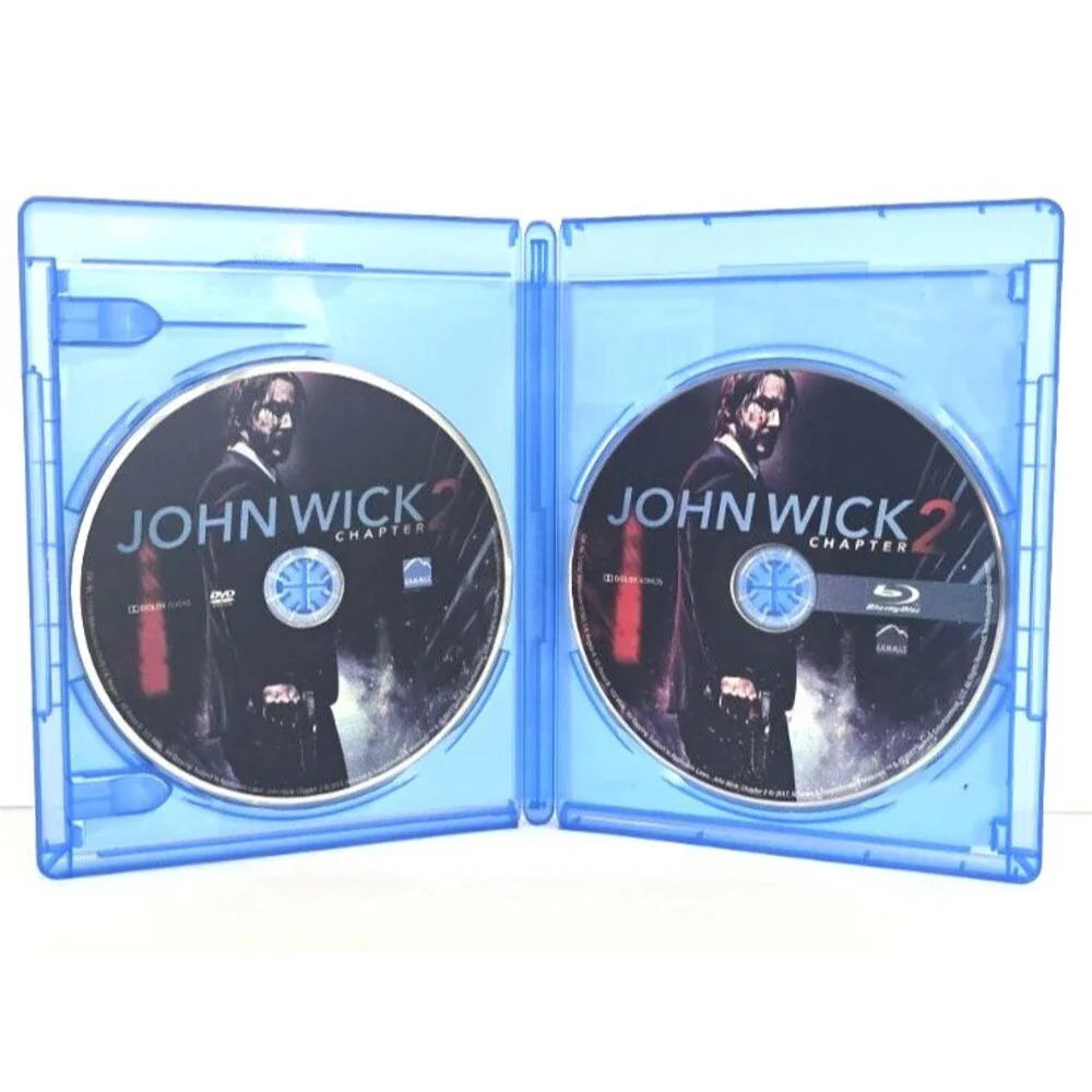 John Wick 1, 2 & 3 Movies Blue-ray & DVD Keanu Reeves - Picture 4 of 8